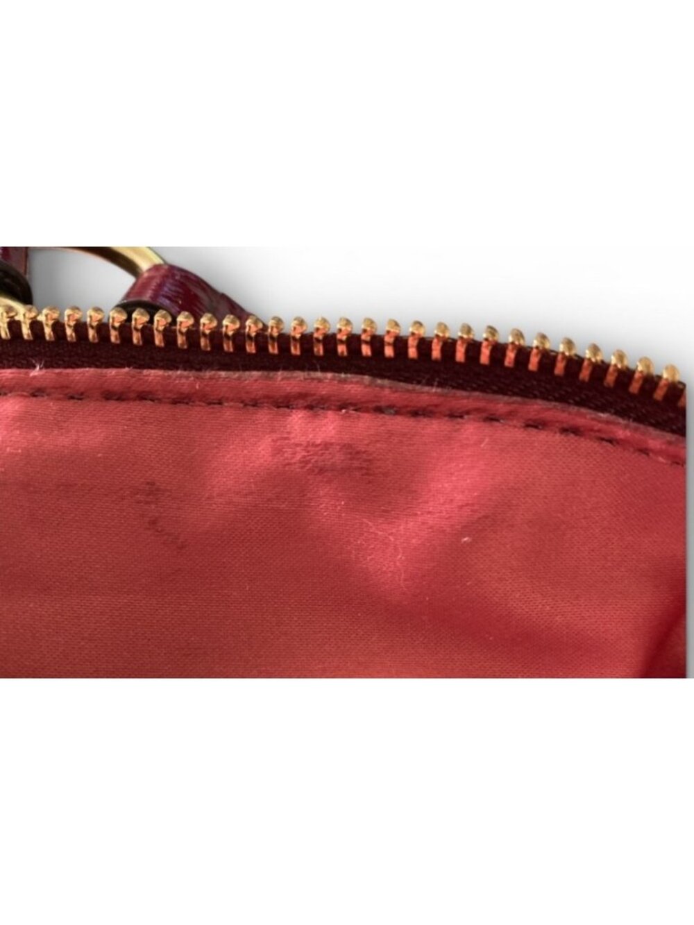 Coach Madison Dotted OP Art Signature C Sophia Satchel Crimson Dust Bag 15939 - Picture 12 of 12